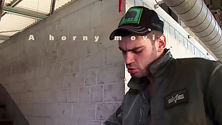 Hung Brazen out P&period; Coast breeds Scally Lad in an Army Barrack